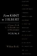 From Kant to Hilbert Volume 1