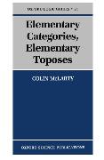Elementary Categories, Elementary Toposes