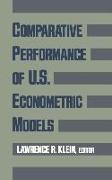 Comparative Performance of U.S. Econometric Models