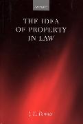 The Idea of Property in Law