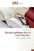 Discours politique dans le texte littéraire