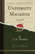 University Magazine, Vol. 1