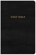 KJV Large Print Personal Size Reference Bible, Classic Black Leathertouch