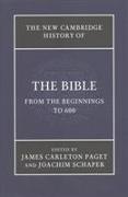 The New Cambridge History of the Bible 4 Volume Set