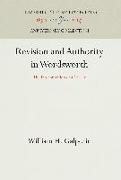 Revision and Authority in Wordsworth