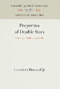 Properties of Double Stars