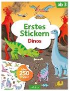 Erstes Stickern – Dinos