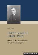 Hans Kahle (1899 - 1947)