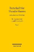 Festschrift für Theodor Baums zum siebzigsten Geburtstag