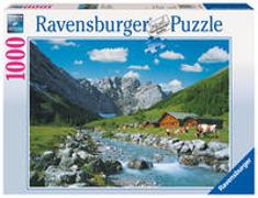 Ravensburger Puzzle 19216 - Krawendelgebirge in Österreich - 1000 Teile Puzzle für Erwachsene und Kinder ab 14 Jahren, Landschafts-Puzzle mit Österreich-Motiv