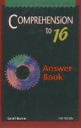 Comprehension to 16: Answer Book