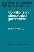 Conditions on Phonological Government