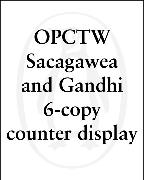 OPCTW Sacagawea and Gandhi 6 copy counter w/ poster