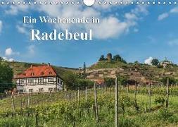 Ein Wochenende in Radebeul (Wandkalender 2018 DIN A4 quer)