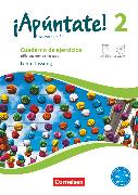 ¡Apúntate!, 2. Fremdsprache, Ausgabe 2016, Band 2, Differenzierende Ausgabe, Cuaderno de ejercicios mit interaktiven Übungen auf scook.de - Lehrerfassung, Mit eingelegtem Förderheft, Audio-CD und Audios online