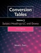 Conversion Tables, Volume 3