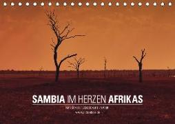 SAMBIA IM HERZEN AFRIKAS (Tischkalender 2018 DIN A5 quer)