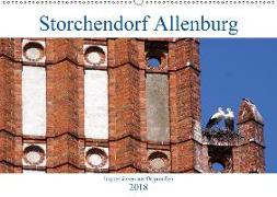 Storchendorf Allenburg - Impressionen aus Ostpreußen (Wandkalender 2018 DIN A2 quer)