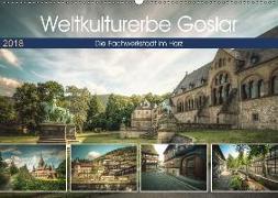Weltkulturerbe Goslar (Wandkalender 2018 DIN A2 quer)