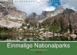 Einmalige Nationalparks - Yellowstone und Grand Tetons (Wandkalender 2018 DIN A4 quer)