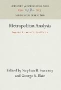 Metropolitan Analysis: Important Elements of Study and Action