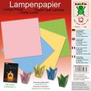 Lampenpapier Pastell Mix 30 x 30 cm
