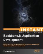 Instant Backbone.js Application Development Starter