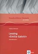 Stundenblätter Deutsch. Lessing "Emila Galotti". Mit CD-ROM