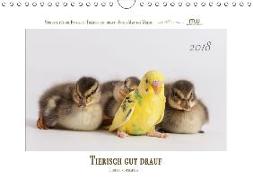 Tierisch gut drauf - Tierfreundschaften (Wandkalender 2018 DIN A4 quer)