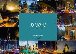 Dubai Wüstenstadt (Wandkalender 2018 DIN A2 quer)