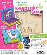 Llama Keepsake Box