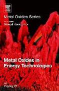 Metal Oxides in Energy Technologies