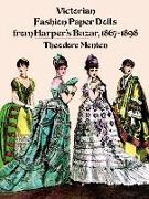 Victorian Fashion Paper Dolls from Harper's Bazar, 1867-1898