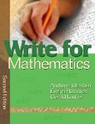 Write for Mathematics