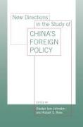 New Directions in the Study of China's Foreign Policy