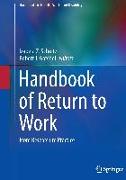 Handbook of Return to Work