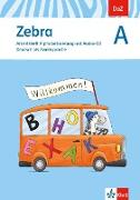 Zebra A. DaZ - Deutsch als Zweitsprache. Arbeitsheft Alphabetisierung mit Audio-CD