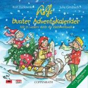 Rolfs bunter Adventskalender. CD mit Buch