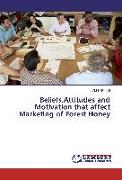 Beliefs,Attitudes and Motivation that affect Marketing of Forest Honey