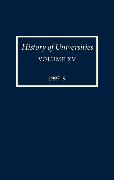 History of Universities: Volume XV: 1997-1999