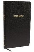 KJV, Thinline Reference Bible, Leather-Look, Black, Red Letter Edition