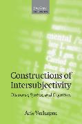 Constructions of Intersubjectivity: Discourse, Syntax, and Cognition