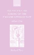 Poetry and the Making of the English Literary Past: 1660-1781