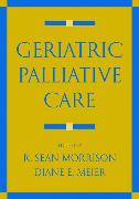 Geriatric Palliative Care