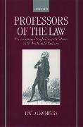 Professors of the Law: Barristers and English Legal Culture in the Eighteenth Century