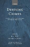 Defining Crimes