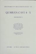 Discoveries in the Judaean Desert: Volume XV. Qumran Cave 4: X
