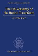 The Universality of the Radon Transform