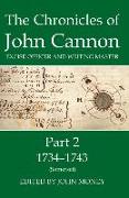 The Chronicles of John Cannon, Excise Officer and Writing Master, Part 2