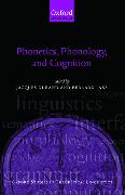 Phonetics, Phonology, and Cognition